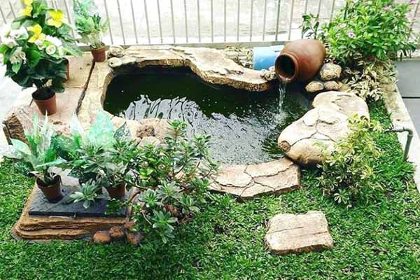 Taman Samping Rumah 2 Meter