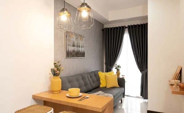 Interior Rumah Warna Kuning