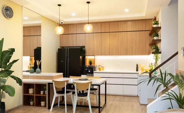 Interior Rumah Warna Kuning