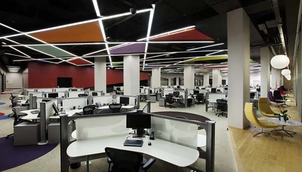 Desain Plafon Kantor Minimalis