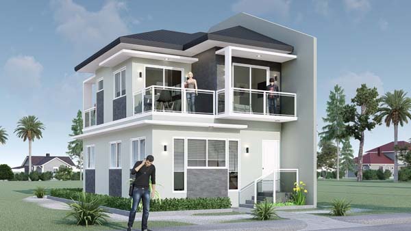 Rumah Minimalis 2 Lantai