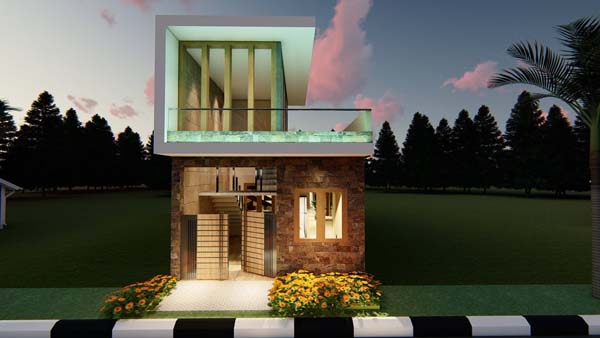 Model Rumah Minimalis 2 Lantai