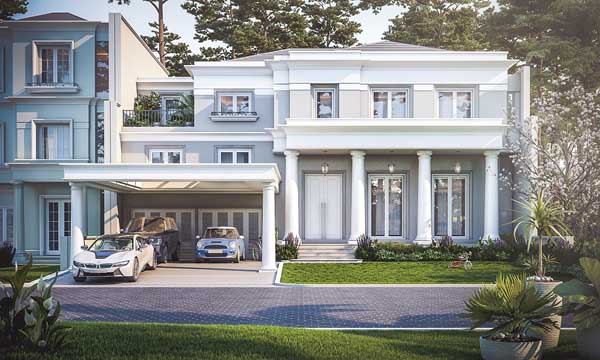 Desain Rumah Klasik Modern