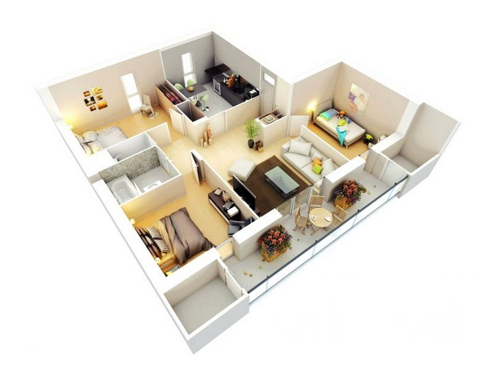 Desain Rumah Minimalis 6x8