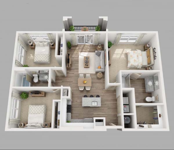 Desain Rumah 8x10 Meter Minimalis Dan Modern