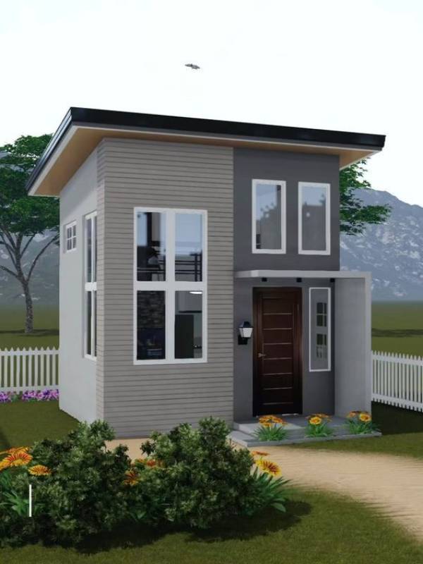 rumah ukuran 4x6 modern