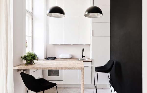 Desain Dapur Minimalis 3x2 Sederhana