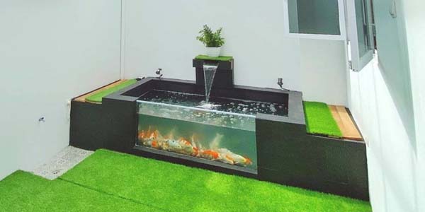 Desain Kolam Ikan Minimalis
