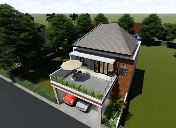 Desain Rumah 10x12