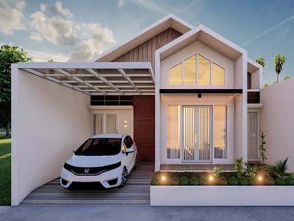 Rumah Minimalis 1 Lantai Modern