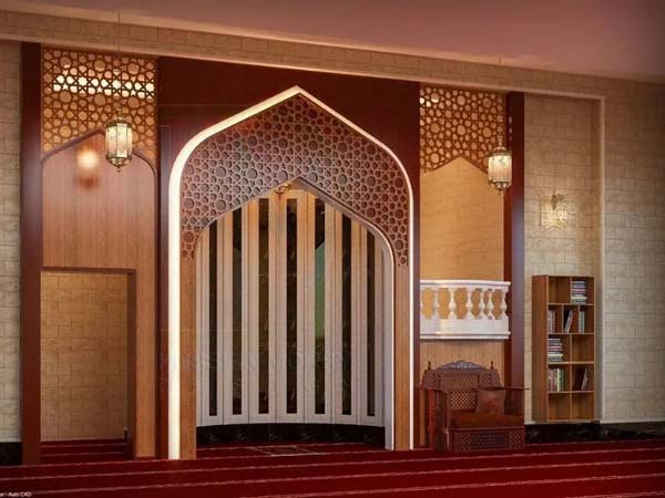 Interior Masjid Minimalis