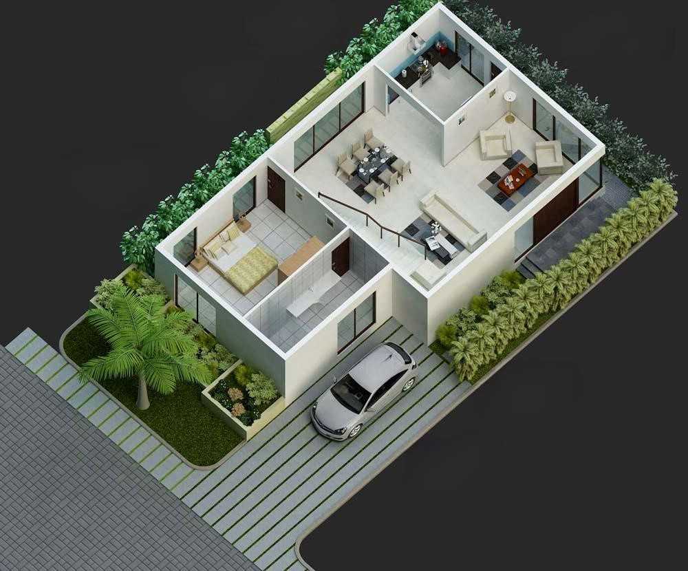 Inspirasi Desain Rumah Minimalis Ukuran 6x14