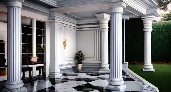 Gambar Teras Rumah Klasik