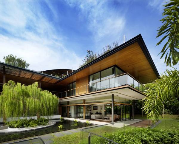 Desain Rumah Modern Tropis (2)