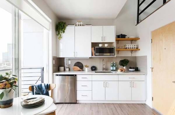 Desain Dapur dan Ruang Makan - desain rumah villa modern 2 lantai