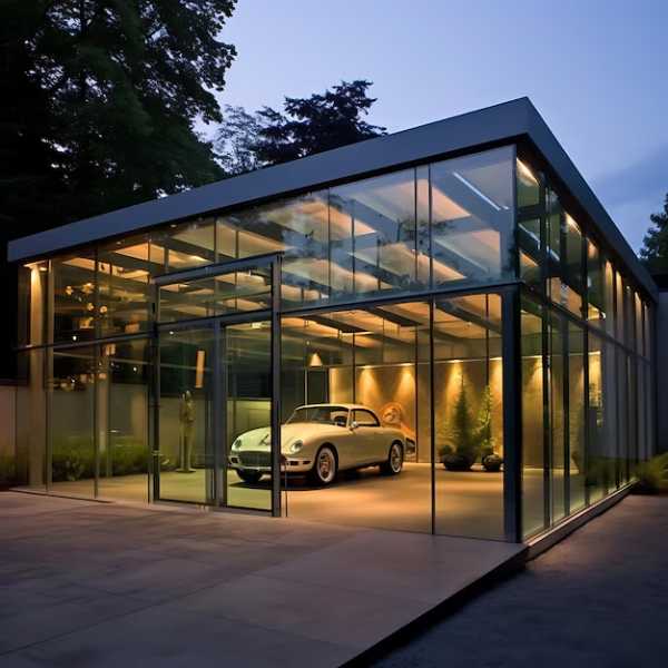 Desain Garasi Mobil Modern