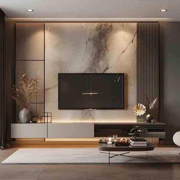 Desain Ruang TV Modern minimalis