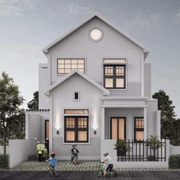 Desain Rumah 2 Lantai Sederhana dan Biaya (1)