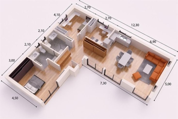 Keuntungan Memilih Desain Rumah Leter L 3 Kamar