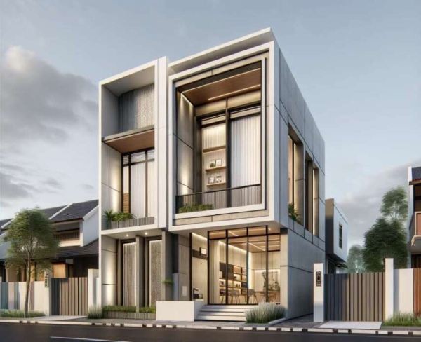 Model Ruko 2 Lantai Minimalis Terbaru