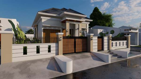 desain rumah 6x6 2 lantai