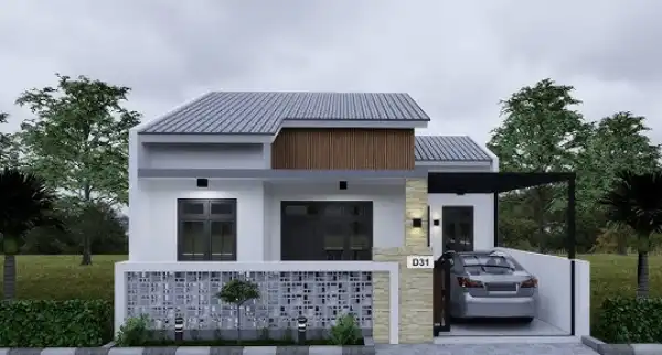 Desain Rumah 100m2 2 Lantai