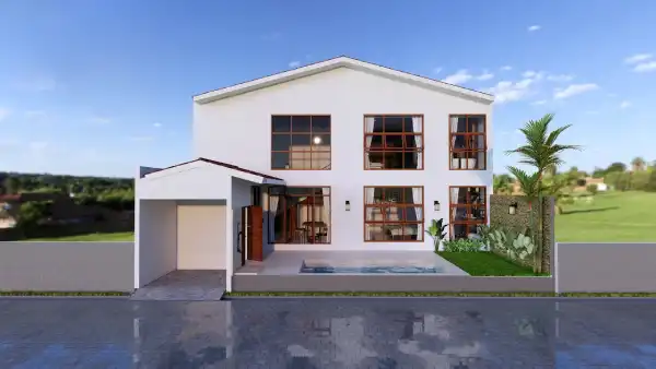 Desain Rumah Minimalis 100m2