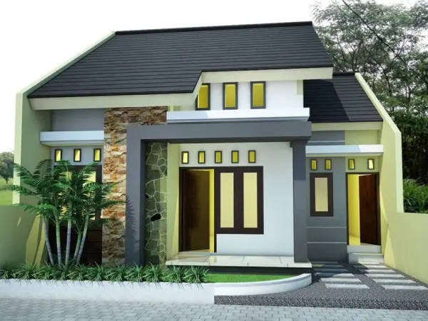 Pilar Utama Desain Rumah Unik Type 36