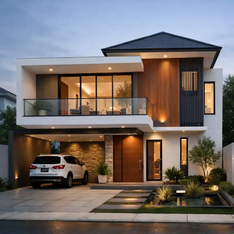 Desain Eksterior Rumah Minimalis Modern